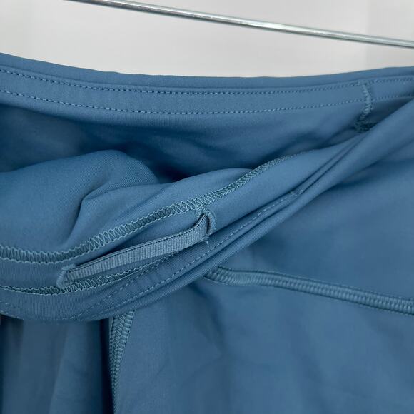 Lululemon Hot Pursuit High Rise Crop 21" Size 6 Petrol Blue - Picture 6 of 8